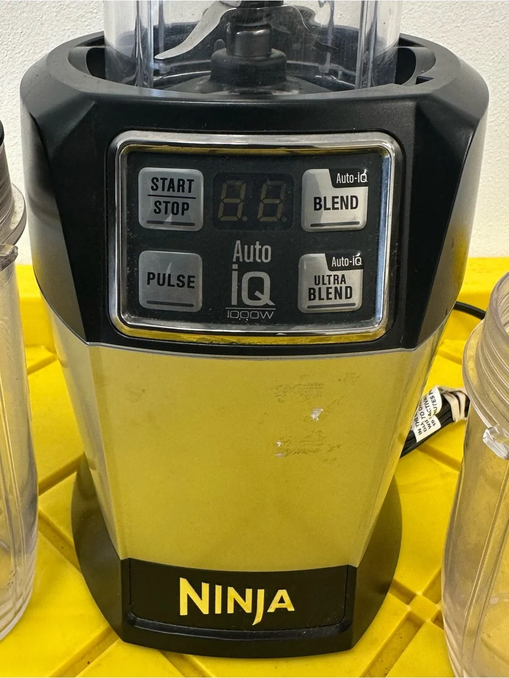 Nutri Ninja Pro Blender Auto iQ Model BL480D 1000 Watt Works W/ 3 Cup + Lid